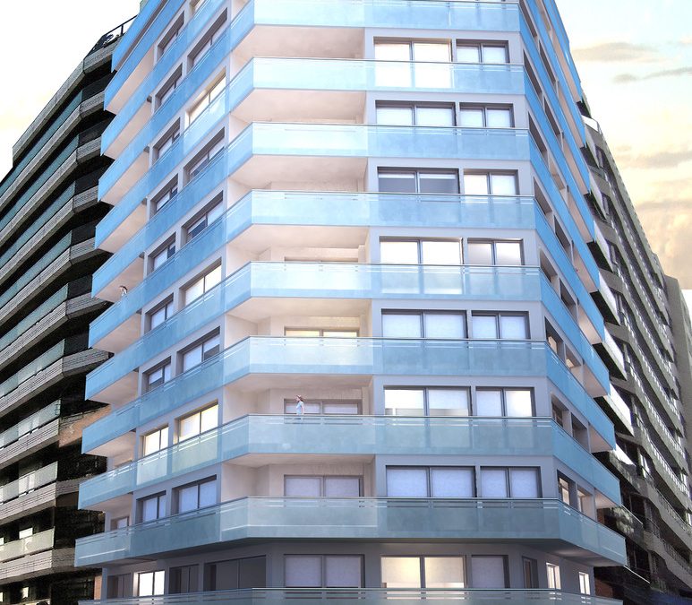 El Edificio Marina Infinita incorpora Durasein en sus baños y cocinas