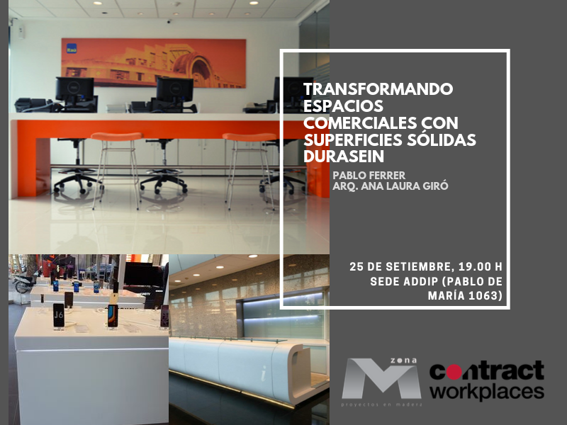 Presentamos Durasein en ADDIP junto a Contract Workplaces